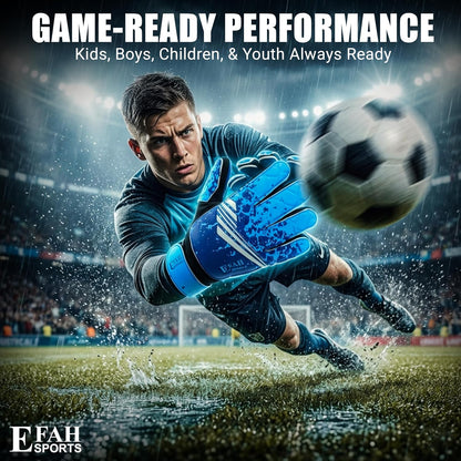 Veltrano Soccer Goalkeeper Gloves – Training & Match Gloves for Youth Players