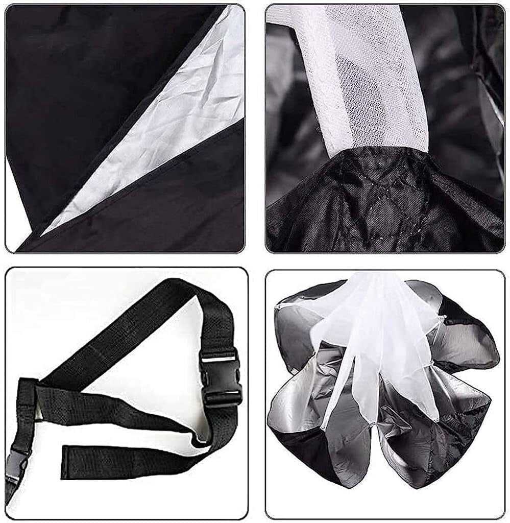 Veltrano Soccer Speed Resistance Parachute – Sprint & Acceleration Trainer