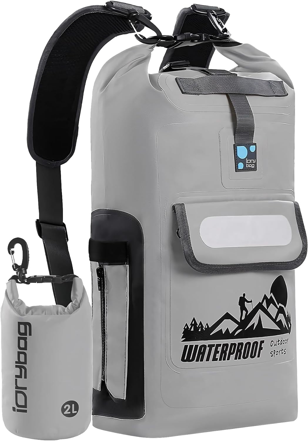 Waterproof Dry Bag Backpack for Camping, Hiking & Kayaking