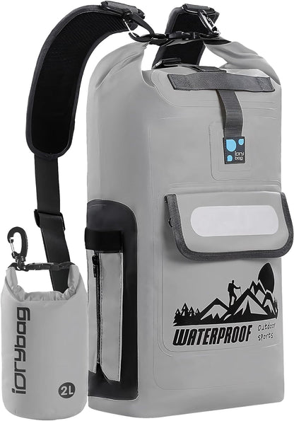 Waterproof Dry Bag Backpack for Camping, Hiking & Kayaking