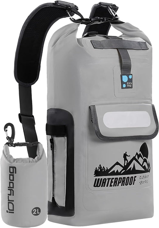 Waterproof Dry Bag Backpack for Camping, Hiking & Kayaking