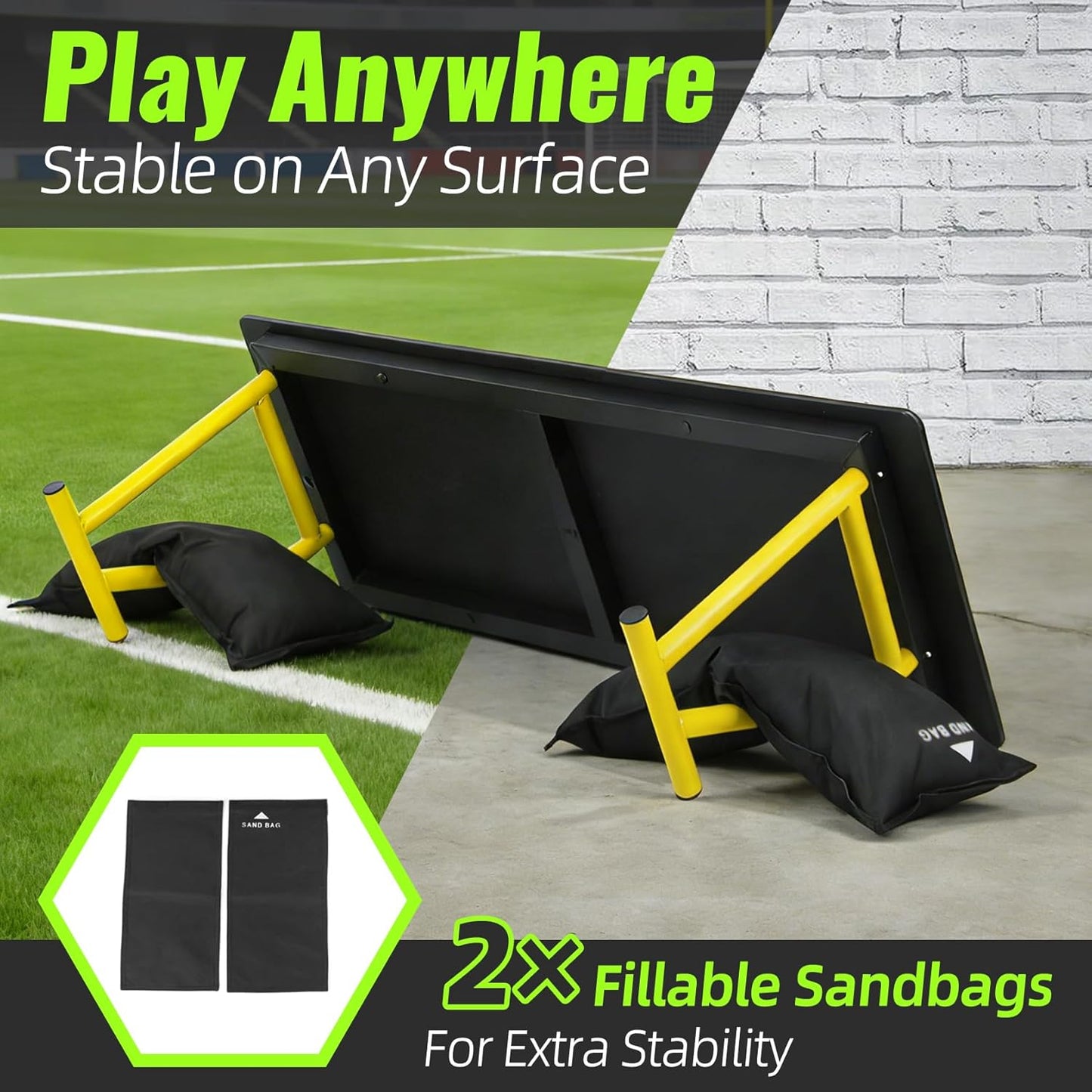 Premium Soccer Rebounder Board for Passing & Ball Control Training