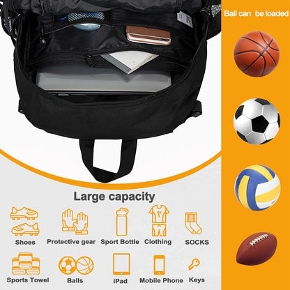 Veltrano Soccer Backpack – Ball & Shoe Compartments for Players
