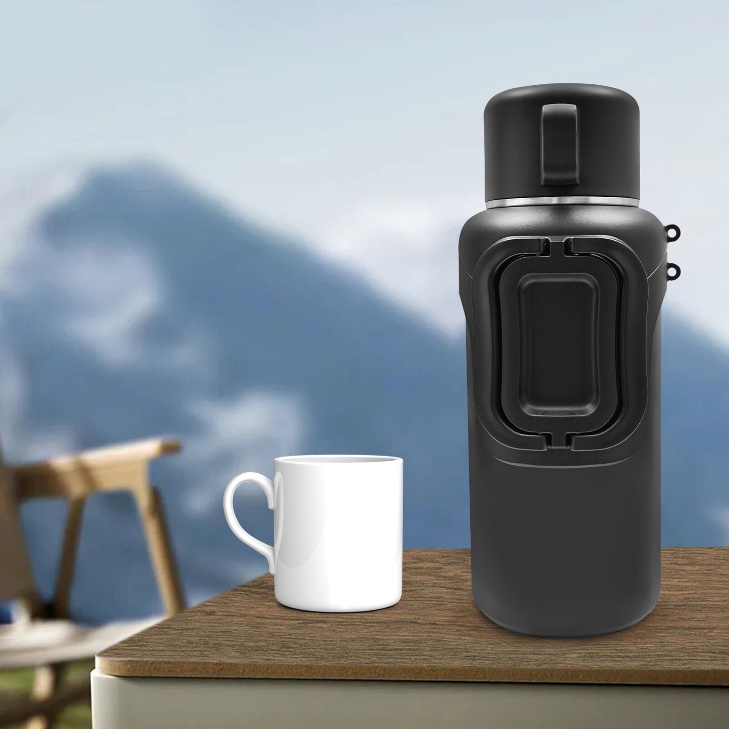Premium Stainless Steel Insulated Water Bottle - Large Capacity