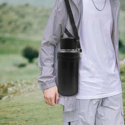 Premium Stainless Steel Insulated Water Bottle - Large Capacity
