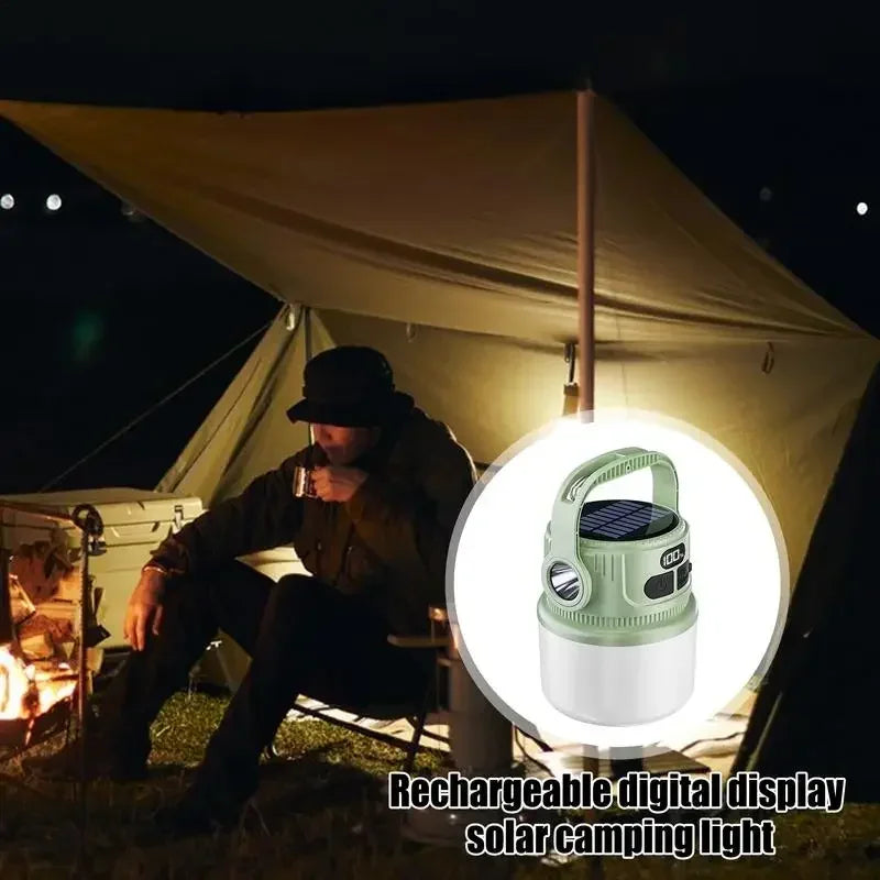 Premium Rechargeable Waterproof LED Camping Lantern & Flashlight