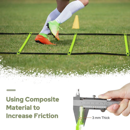 Veltrano 20FT Soccer Agility Ladder – Speed & Footwork Training Set