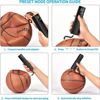 Veltrano Portable Soccer Ball Pump – Electric pump