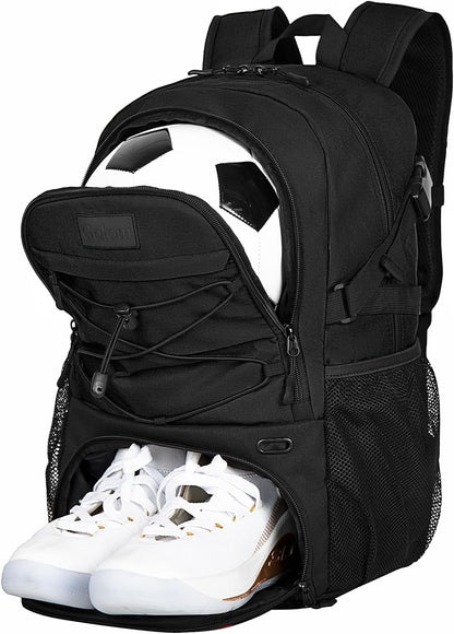 Veltrano Soccer Backpack – Ball & Shoe Compartments for Players