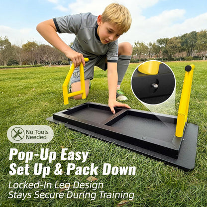 Premium Soccer Rebounder Board for Passing & Ball Control Training