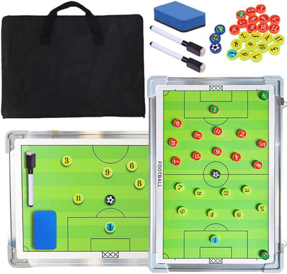 Premium Magnetic Soccer Coaching Board with Player Markers
