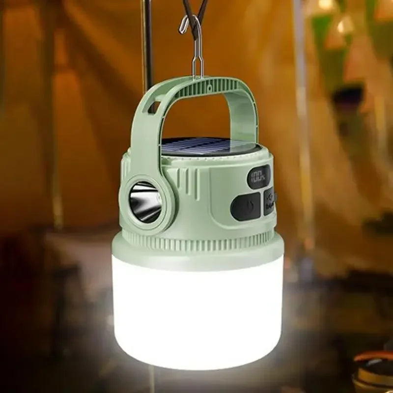 Premium Rechargeable Waterproof LED Camping Lantern & Flashlight