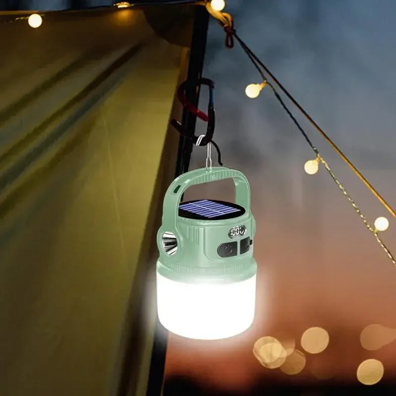 Premium Rechargeable Waterproof LED Camping Lantern & Flashlight