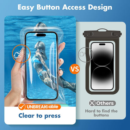 Premium Waterproof Phone Pouch 2-Pack for Outdoor Adventures