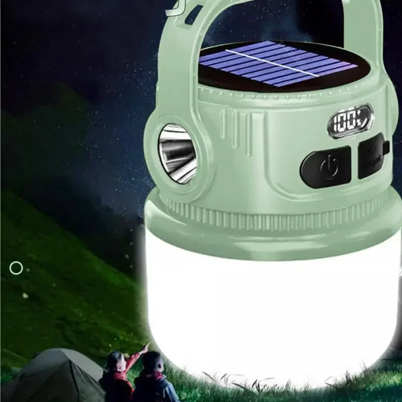 Premium Rechargeable Waterproof LED Camping Lantern & Flashlight