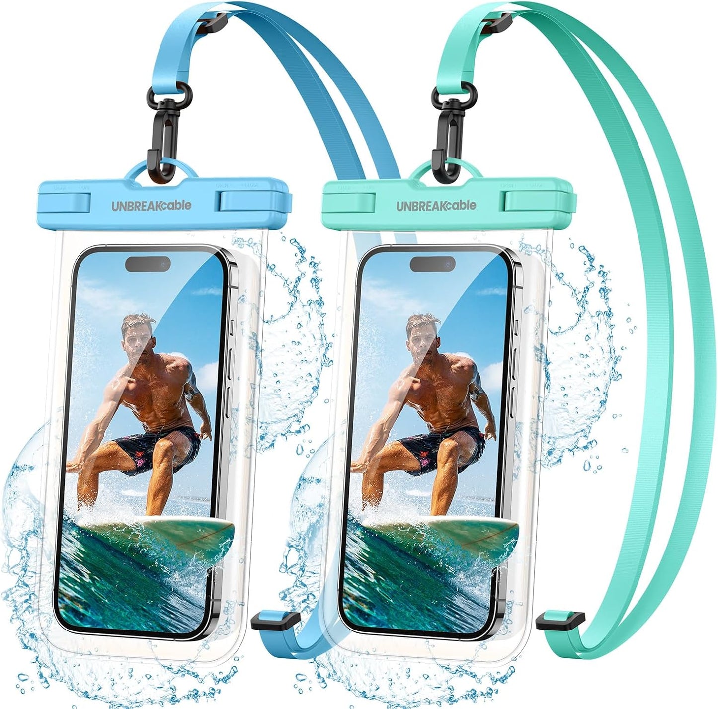Premium Waterproof Phone Pouch 2-Pack for Outdoor Adventures