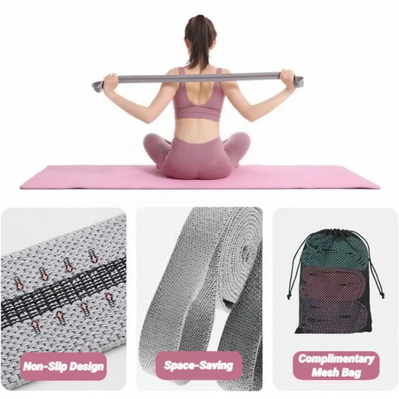 Premium Resistance Loop Bands Set for Strength & Mobility Training