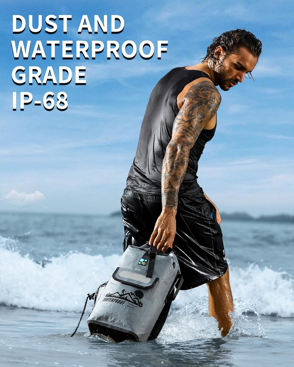 Waterproof Dry Bag Backpack for Camping, Hiking & Kayaking