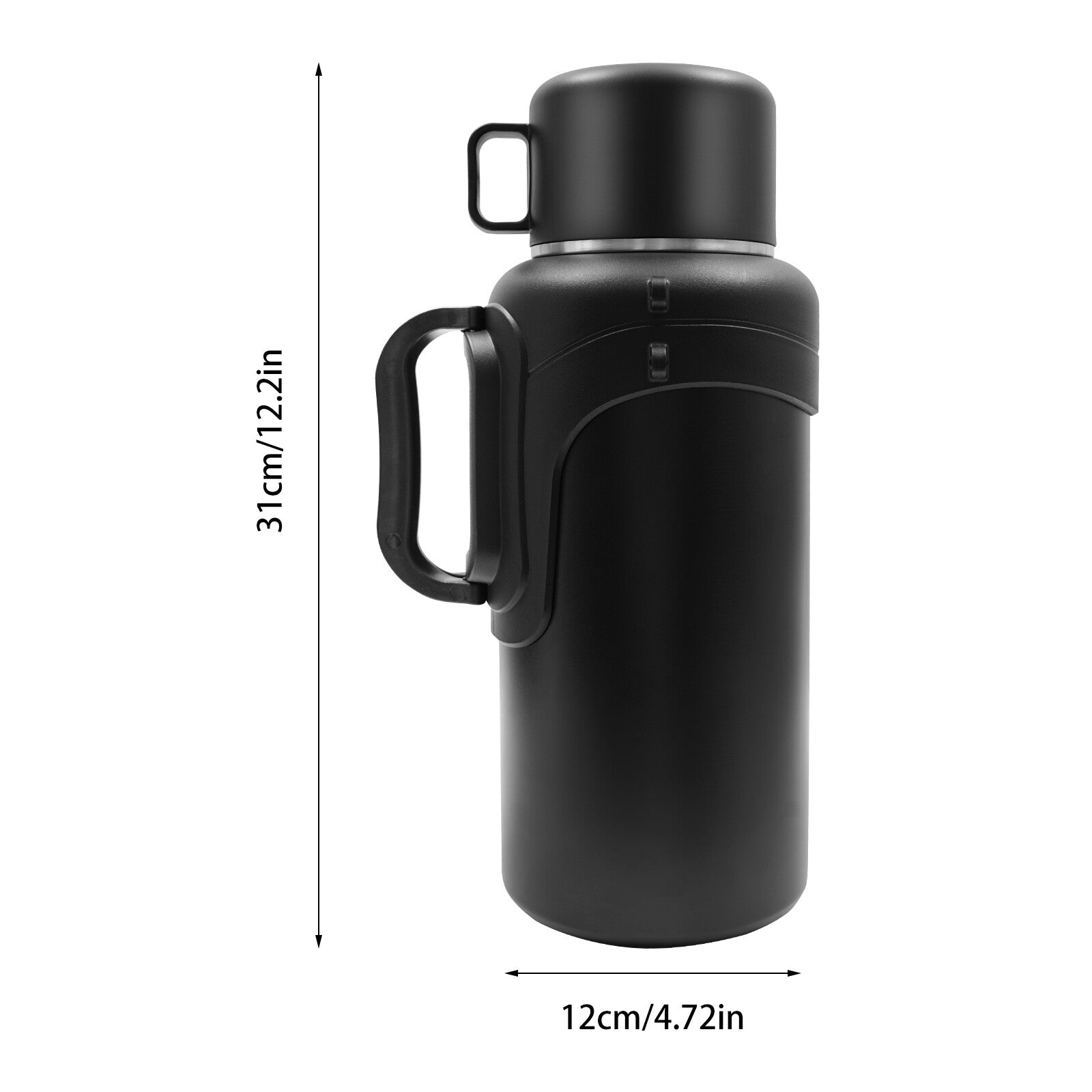 Premium Stainless Steel Insulated Water Bottle - Large Capacity