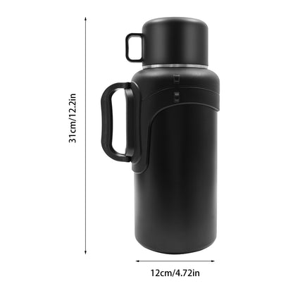 Premium Stainless Steel Insulated Water Bottle - Large Capacity